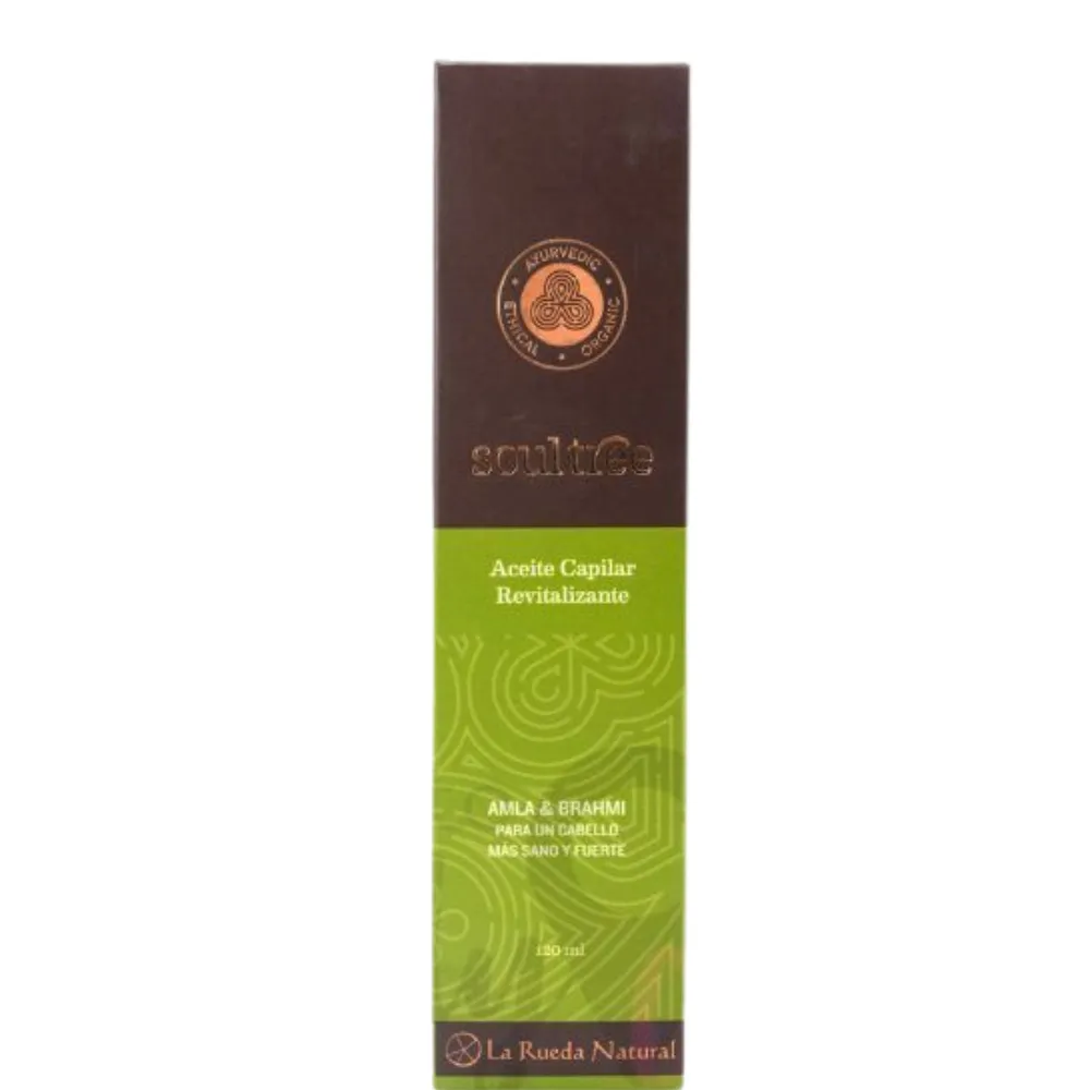Soultree Aceite Capilar Revitalizante: Amla and Brahmi 120ml — frontal